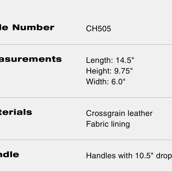 Coach Black Gallery Tote in cross grain leather. Like new/never used. - Picture 7 of 7